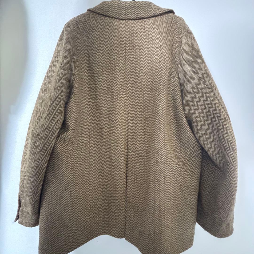 ジャケット・アウター Eaphi WOOL TWEED JACKET brown