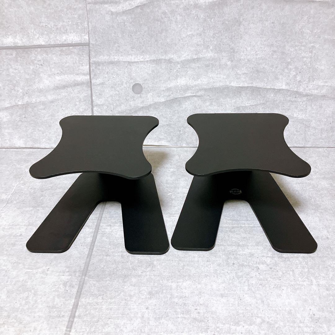 【極美品】K&M スピーカースタンド 2台 ペア 26774 デスクトップ型