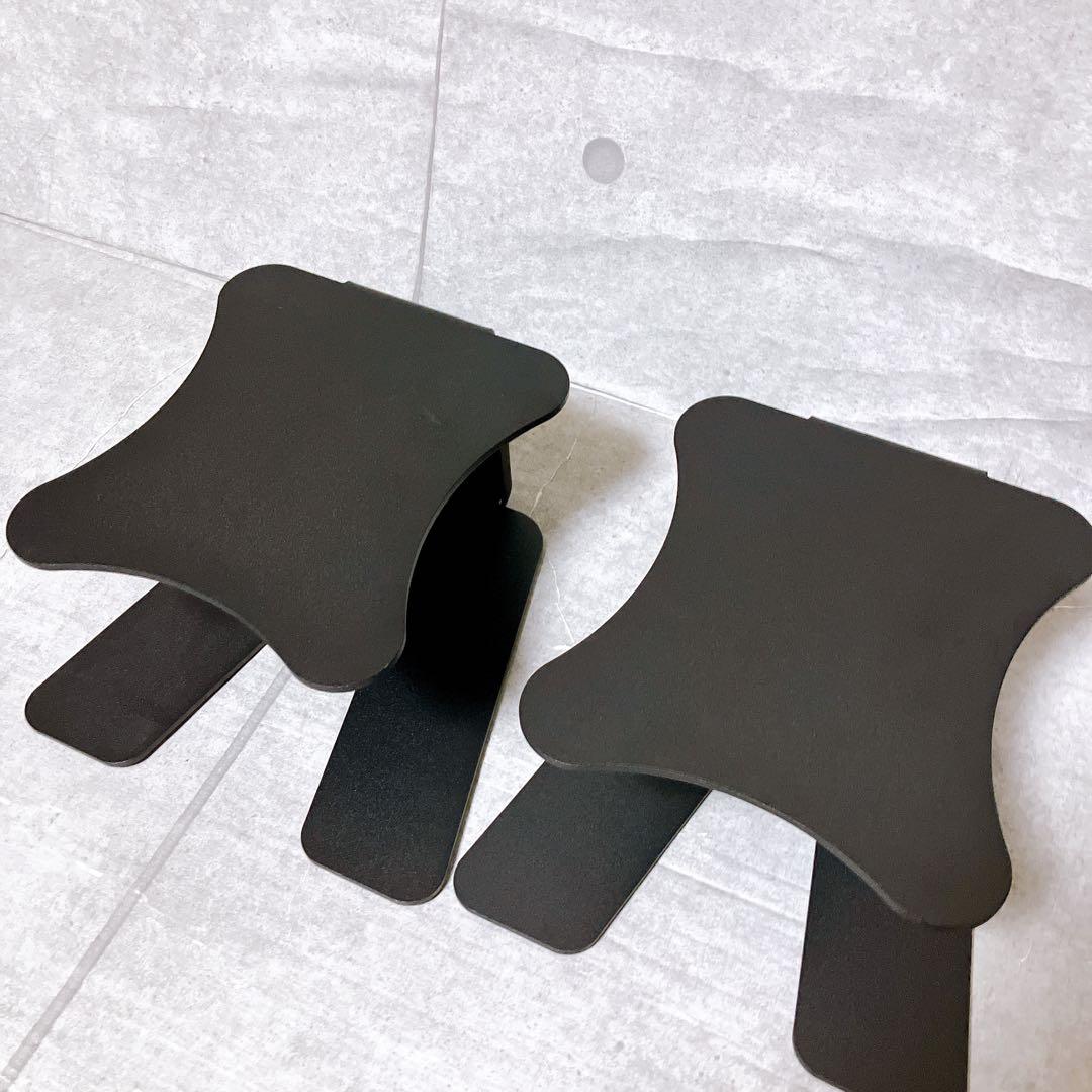 【極美品】K&M スピーカースタンド 2台 ペア 26774 デスクトップ型