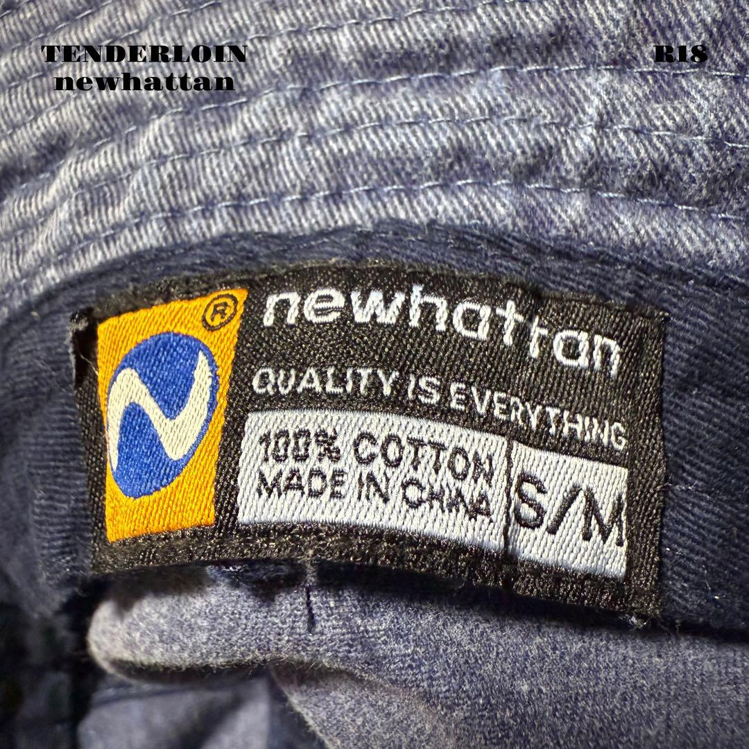 ★限定出品★ TENDERLOIN ハット ボルネオ スカル ネイビー ブルー紺