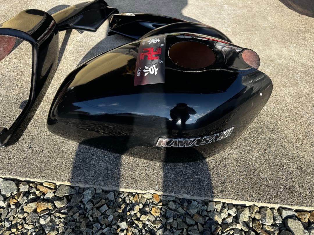 ゼファー400 タンクカバー