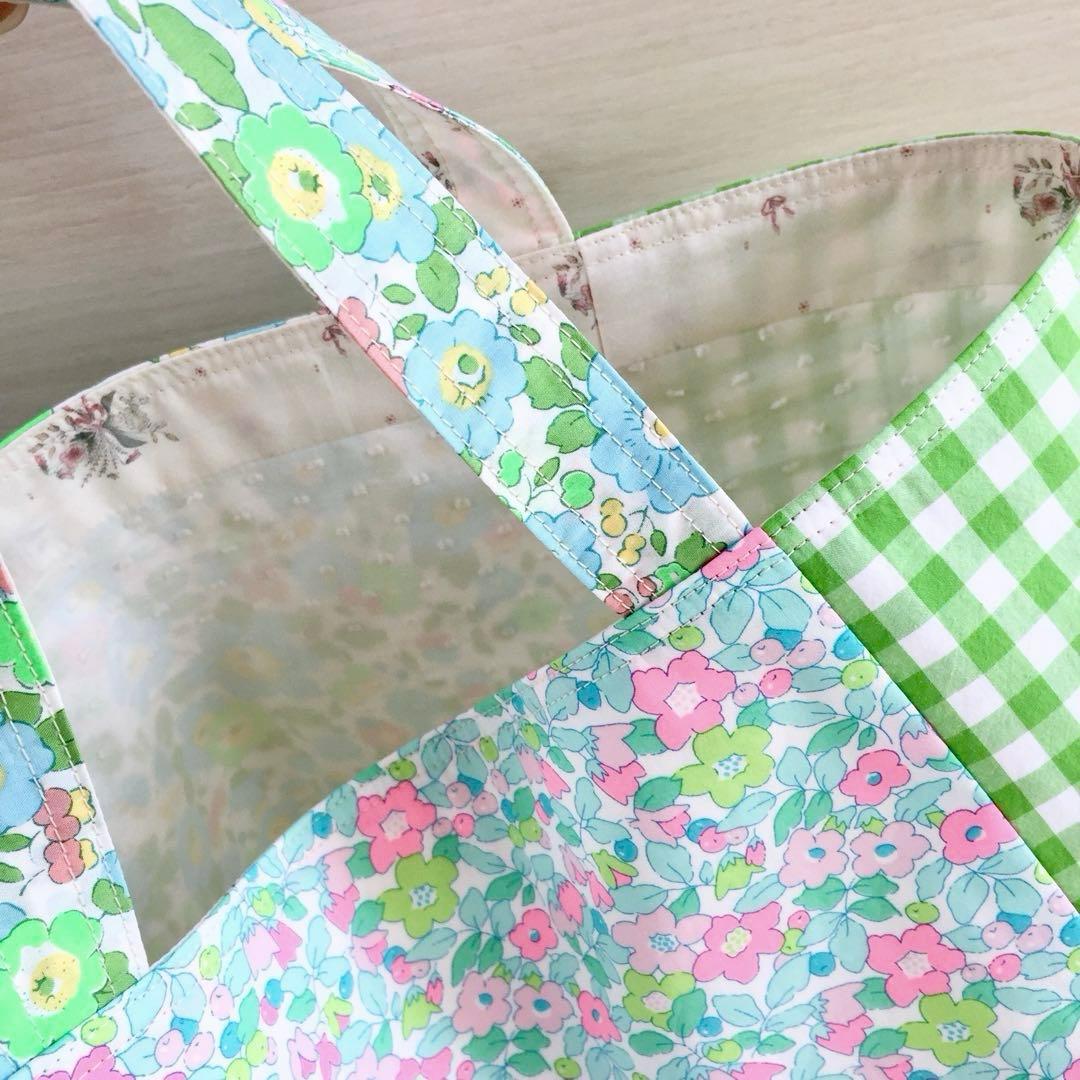 ☆デイジーさま☆ハンドメイド リバティ 輸入リバティ トートバッグ エコバッグ