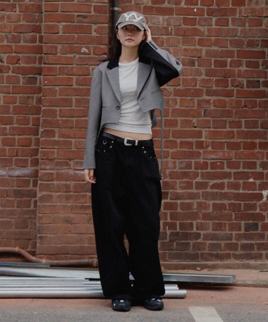 BONBOM × Ameri HOUNDSTOOTH GARTER JACKET