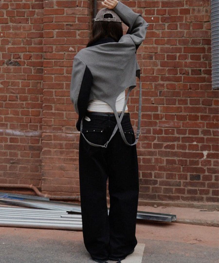 BONBOM × Ameri HOUNDSTOOTH GARTER JACKET