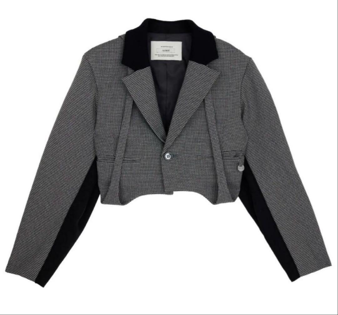 BONBOM × Ameri HOUNDSTOOTH GARTER JACKET