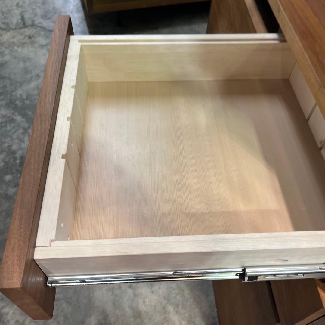 無印良品　カップボード　ウォールナット材