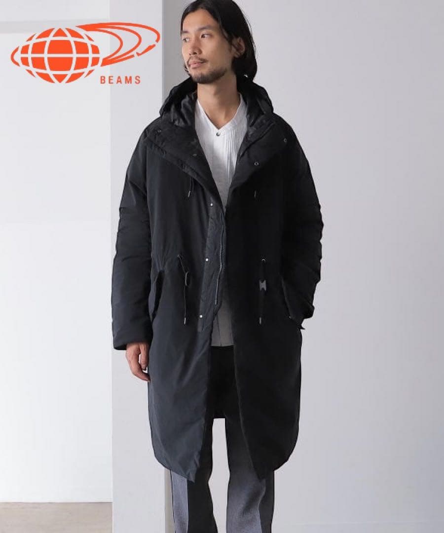 BEAMS LIGHTS / 小松マテーレ モッズコート【S】