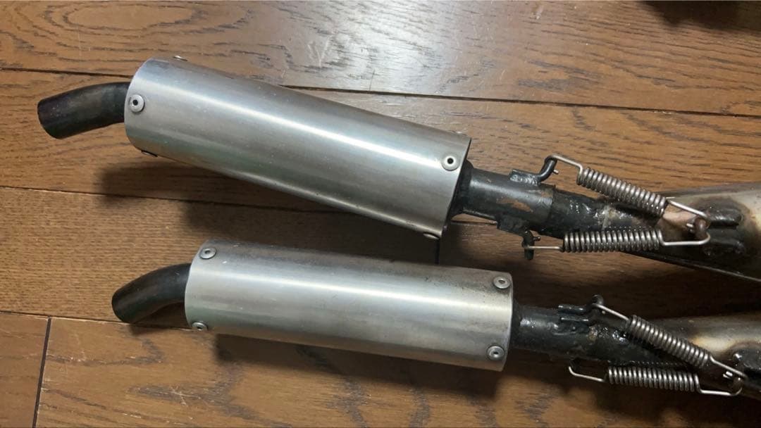 最終値下げ済み　DIO af18af27af28用ORM規制前2本だしチャンバー