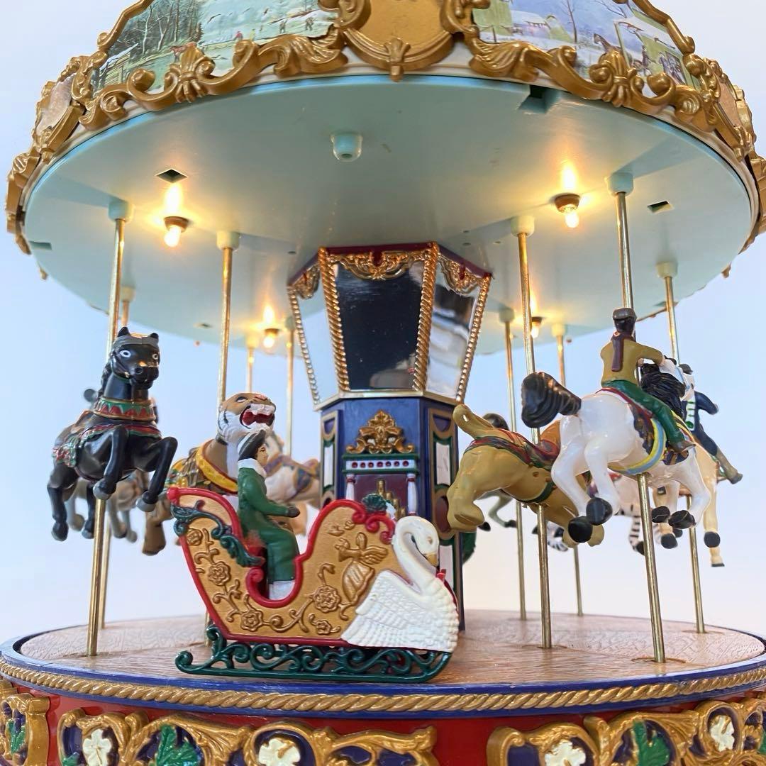 ミスタークリスマス　カルーセル　メリーゴーランド　オルゴール　30曲　※欠損あり