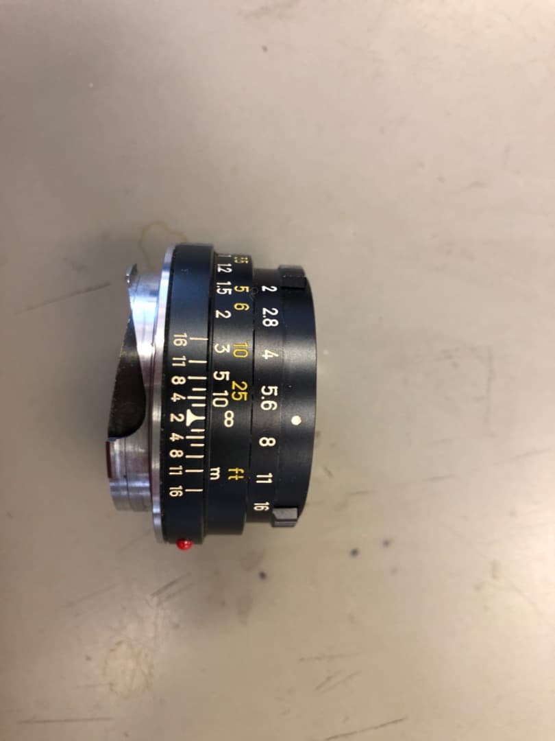 MINOLTA M-ROKKOR 40mm f/2 レンズ