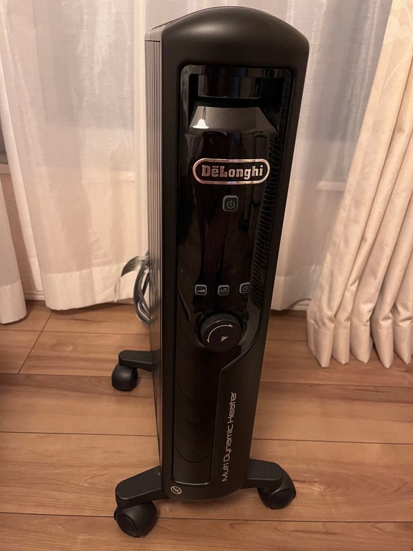 DeLonghi MDHUZ12-PB オイルヒーター 1200W 黒