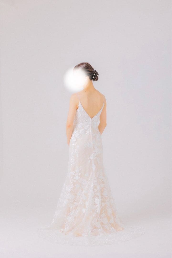 pink【グレースシトラス】ウエディングドレス　マーメイドドレス　9号