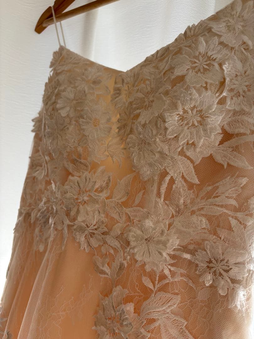 pink【グレースシトラス】ウエディングドレス　マーメイドドレス　9号