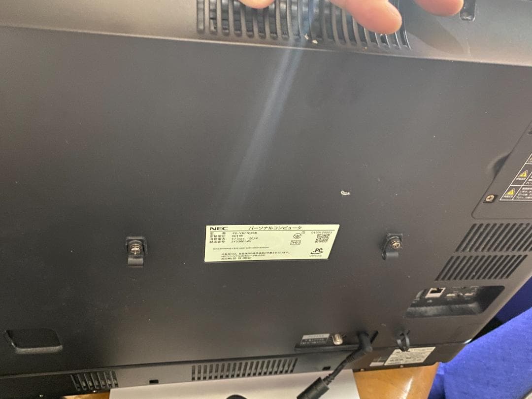 【状態良好】【高速】NEC　VN770/NSW　23インチ大画面