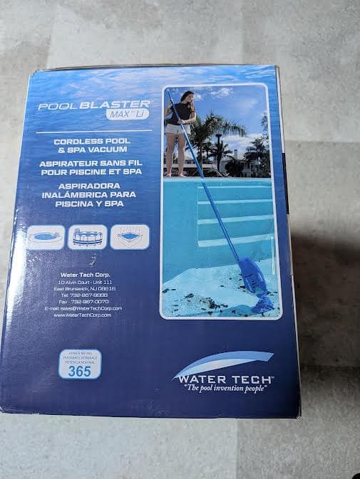 プールブラスターマックスクリーナーWater Tech社　BlueR004-01