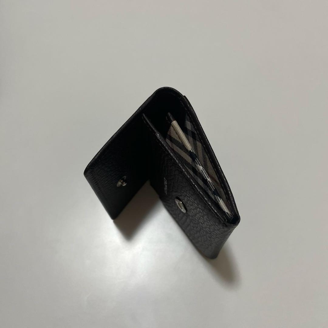 バーバリー BURBERRY レザー カードケース 名刺入れ ブラウン