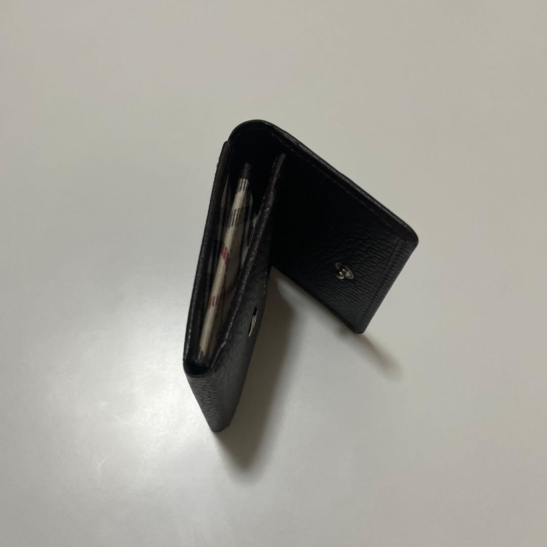 バーバリー BURBERRY レザー カードケース 名刺入れ ブラウン