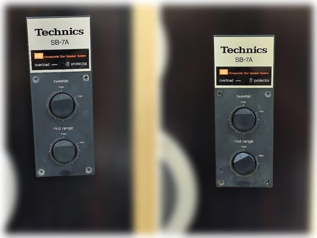 ②左スピーカー 3WAY　テクニクス SB-7A【注意：1台の出品】1980年代