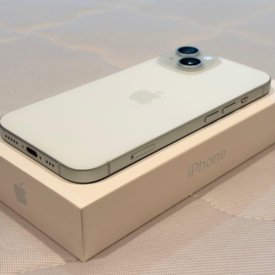✨超美品・おまけ付き✨iPhone 15 ブルー 128GB 本体