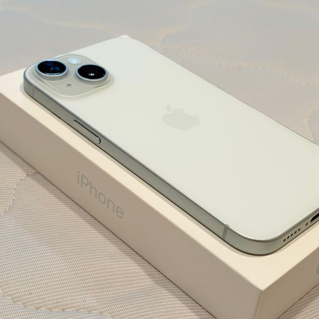 ✨超美品・おまけ付き✨iPhone 15 ブルー 128GB 本体