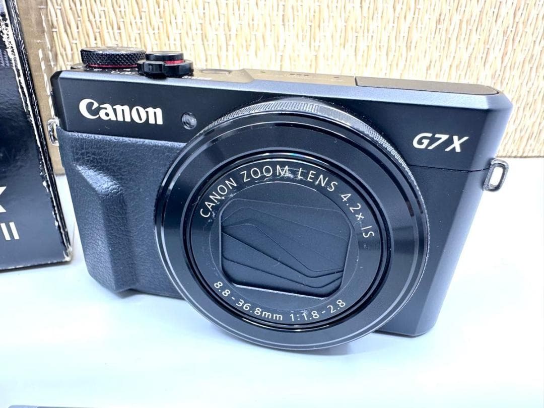 Canon PowerShot G7 X Mark II 本体 ブラック