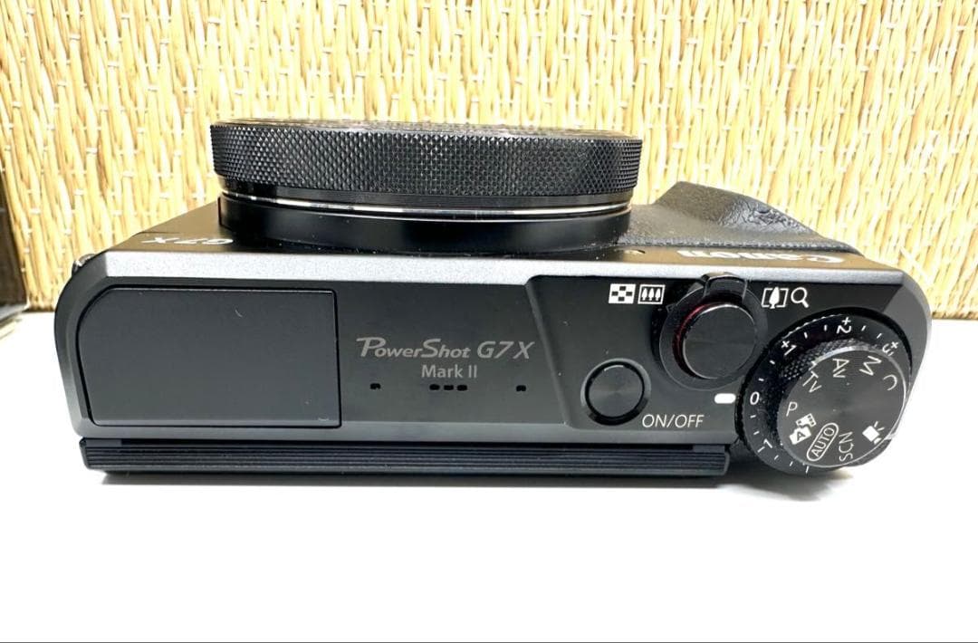Canon PowerShot G7 X Mark II 本体 ブラック