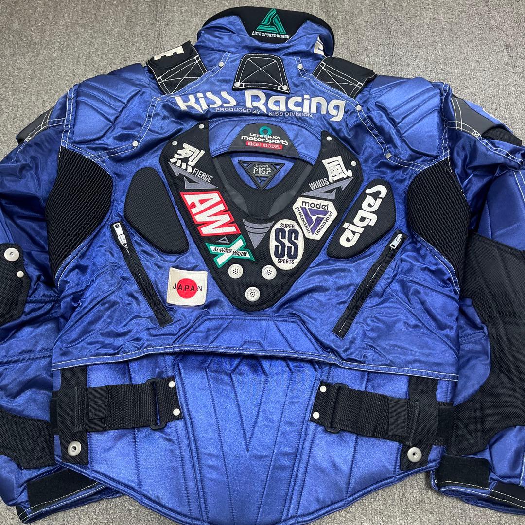 【希少】KISS RACING TEAM キスレーシングジャケット L 烈風