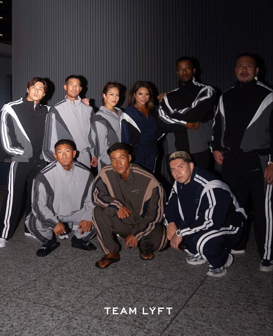 LYFT 2LINE OVERSIZE TRACK JACKET セットアップ