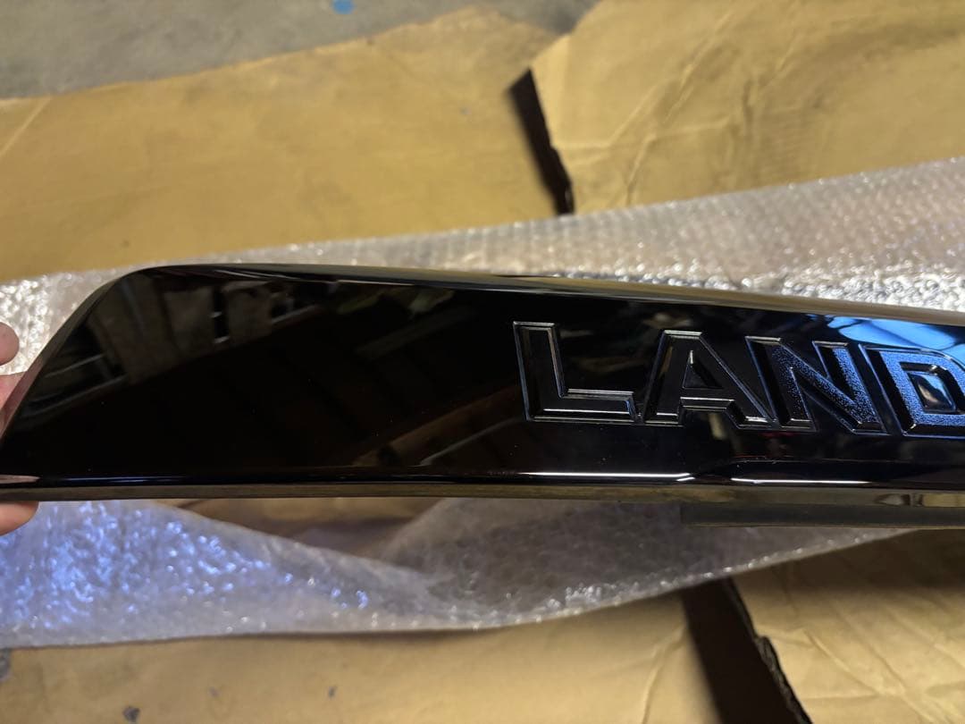 トヨタ ランドクルーザー プラド フロントグリルとリアバンパーガーニッシュ