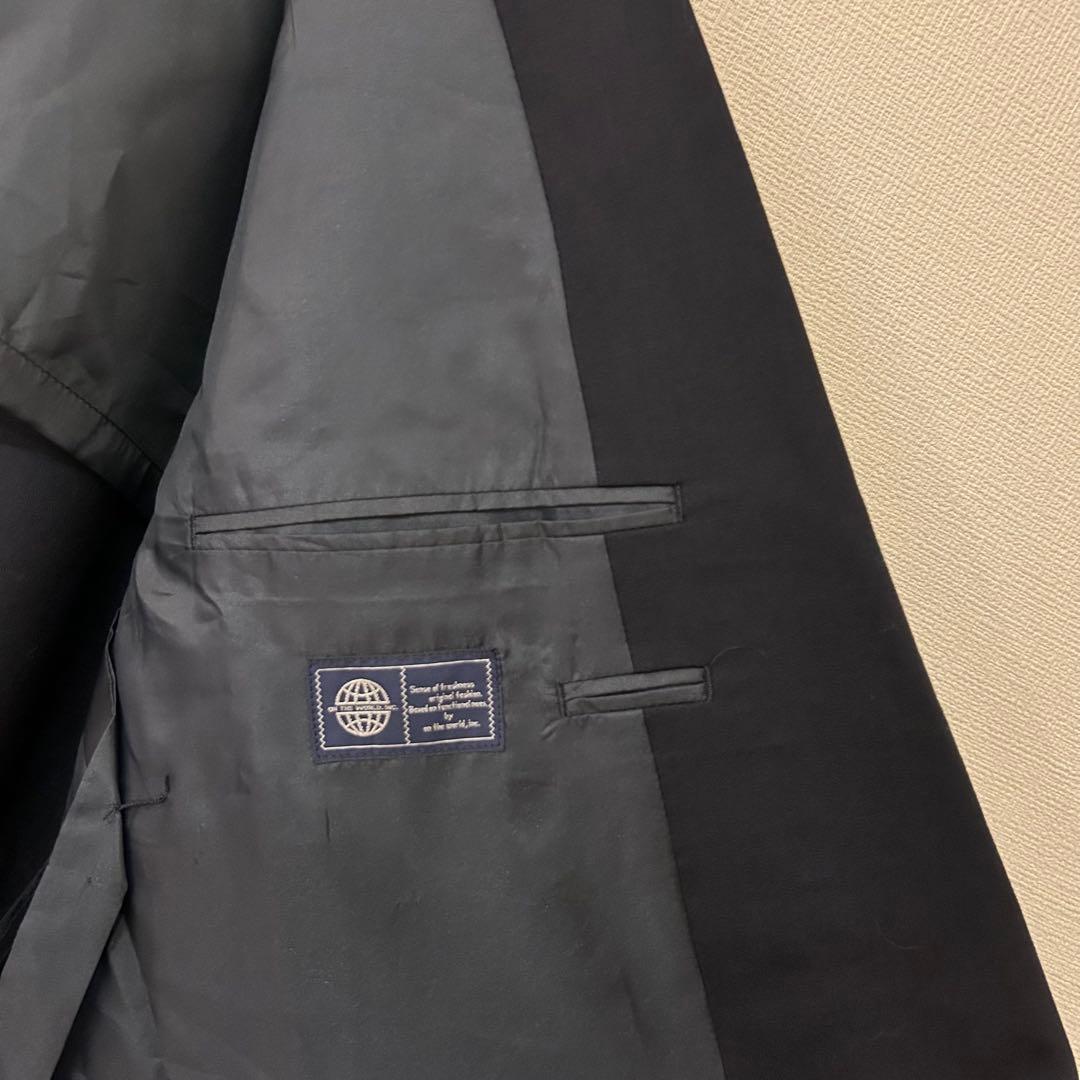 セベリス ONTHEWORLD ビッグシルエットテーラードジャケット 毛100