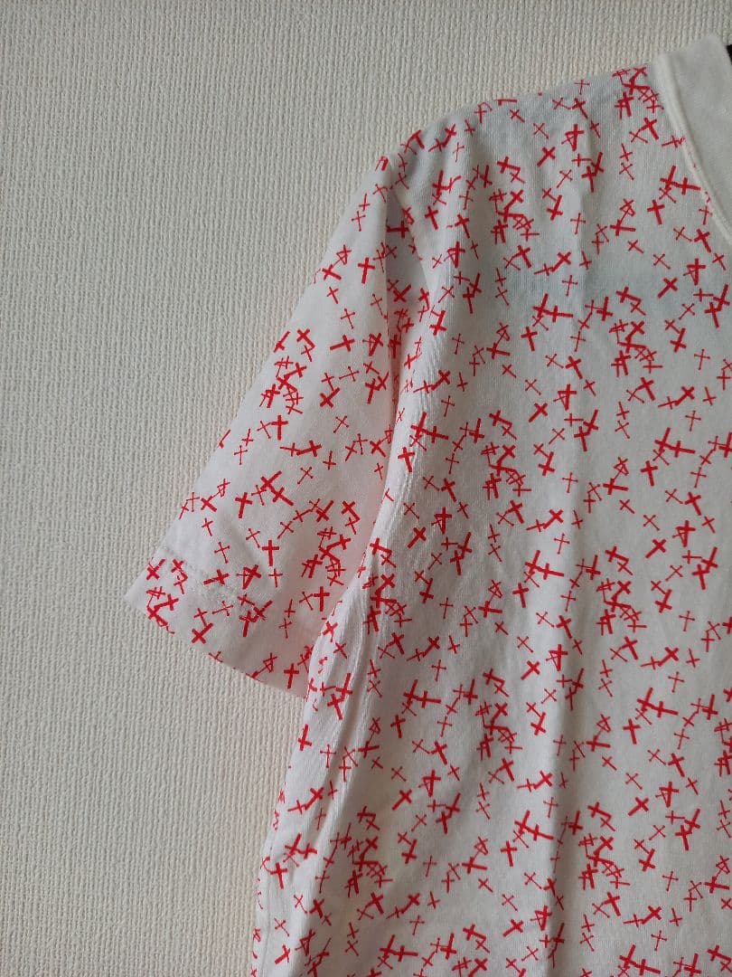 レアUNDERCOVER☆02aw☆魔女期☆レッドランダムクロスT☆十字架