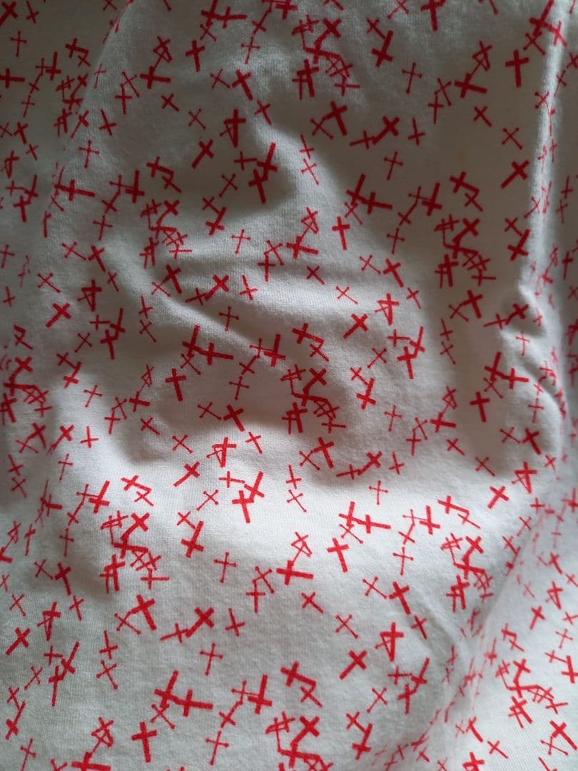 レアUNDERCOVER☆02aw☆魔女期☆レッドランダムクロスT☆十字架