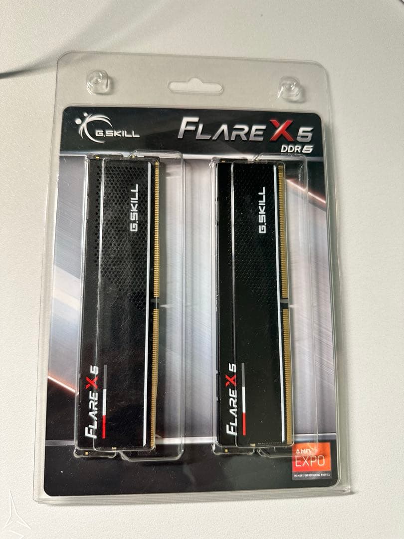 メモリー G.skill DDR5 F5-6000J3238F16GX2-FX5 EXPO