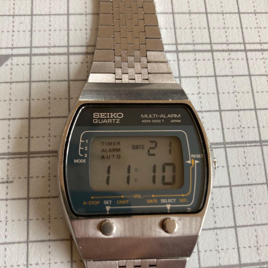 ヴィンテージ SEIKO A029-5000 デジタル