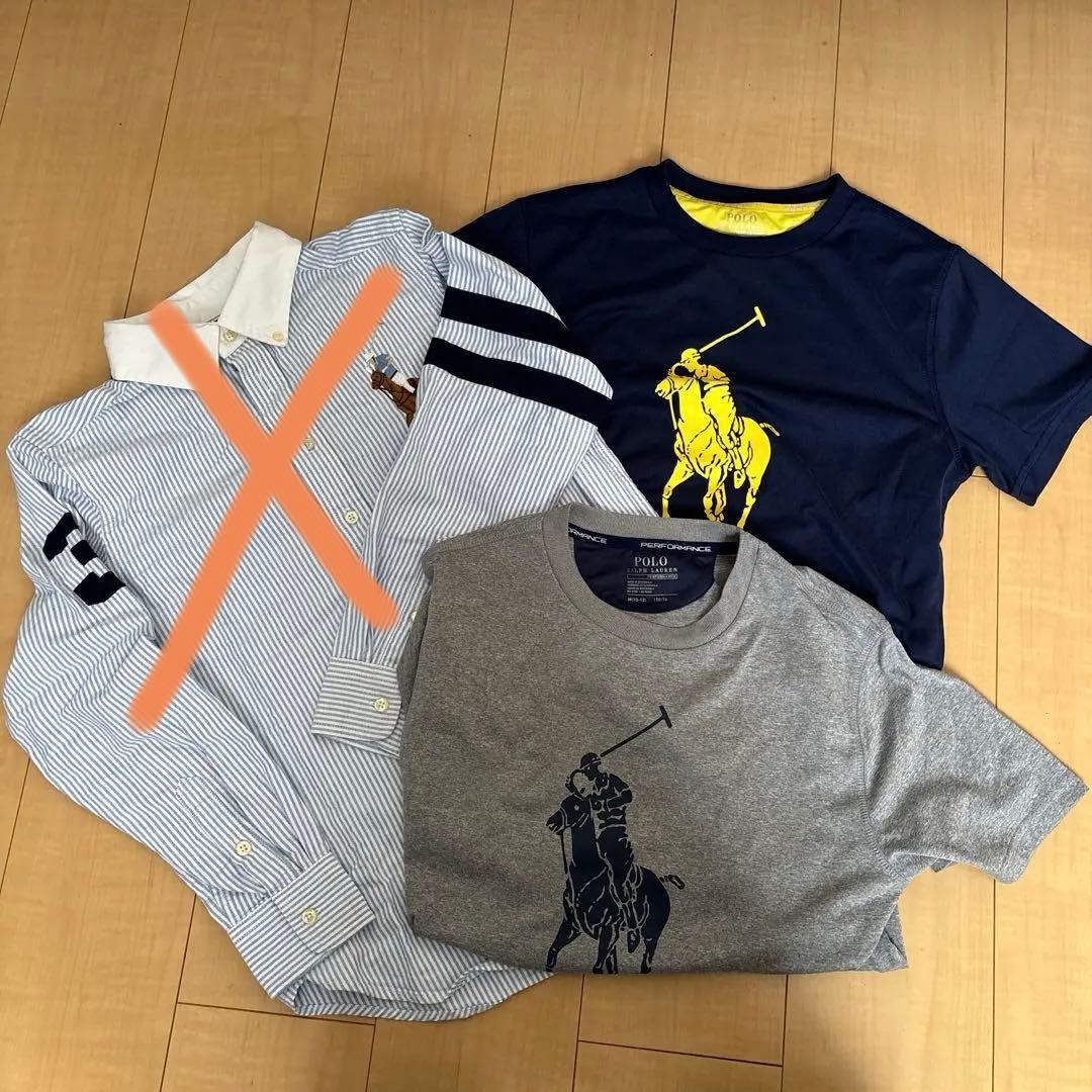 Ralph Lauren Tシャツ3点セット 140㎝、150㎝