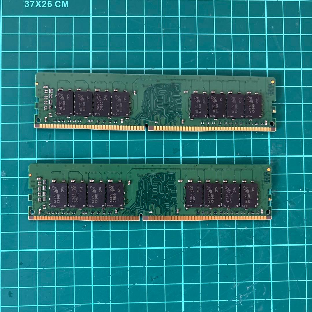 Crucial 16GB DDR4-2133 2枚