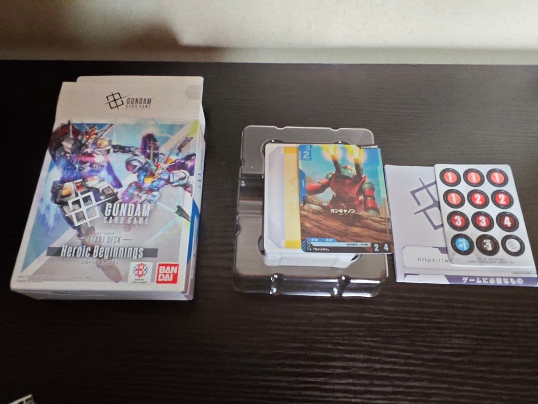 ガンダムカードゲーム リミテッドBOX Ver.β　その他