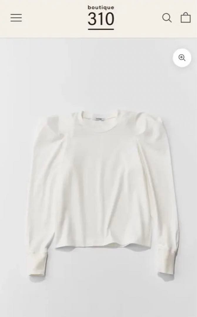 Glücklich_16317様　新品未使用boutique310 パフスリーブ