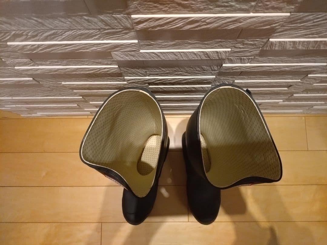 【最終価格】HUNTER ブラック 長靴 バックル付き　　 ハンター２５センチ