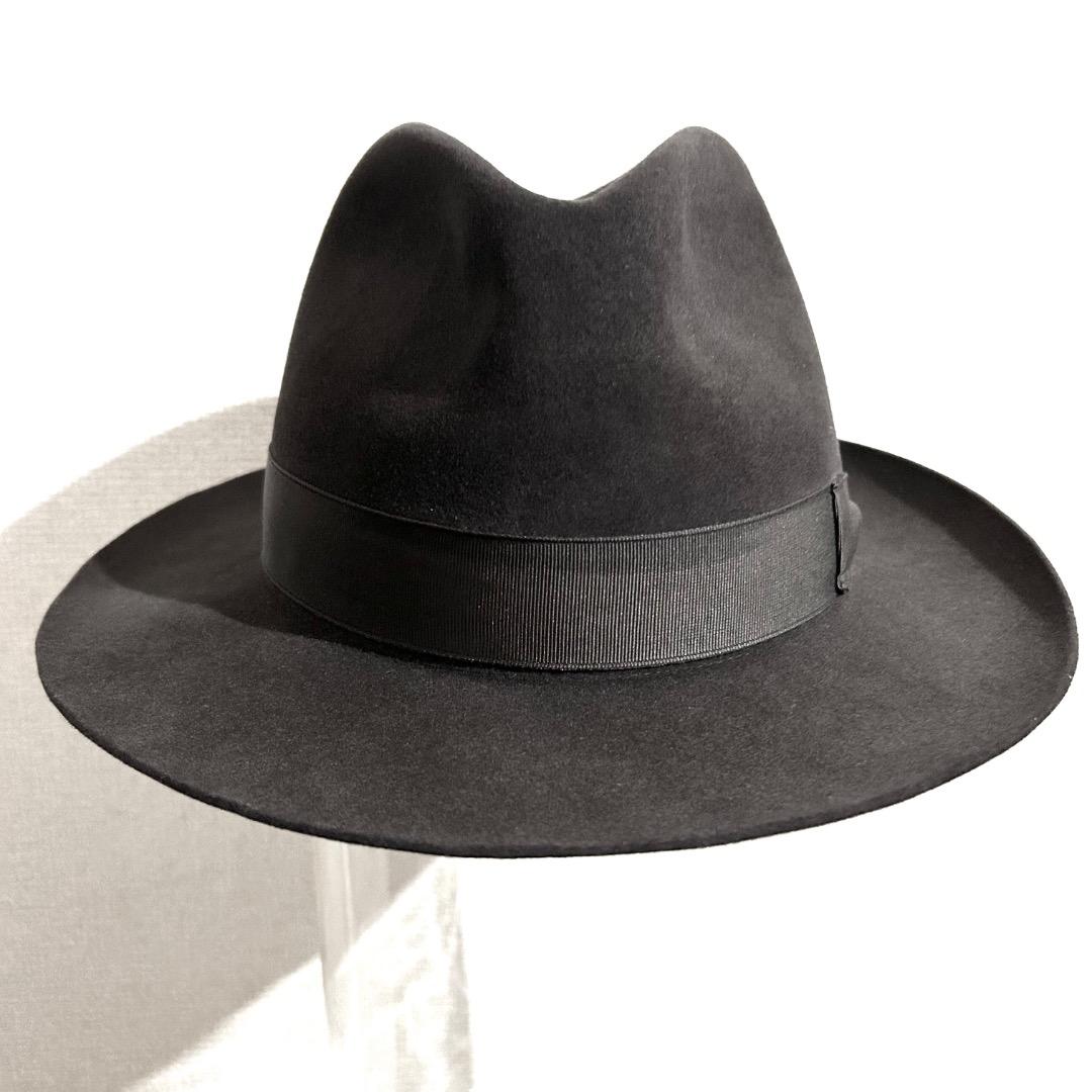 【美品】ボルサリーノ Borsalino ハット ステットソン ジョニー・デップ