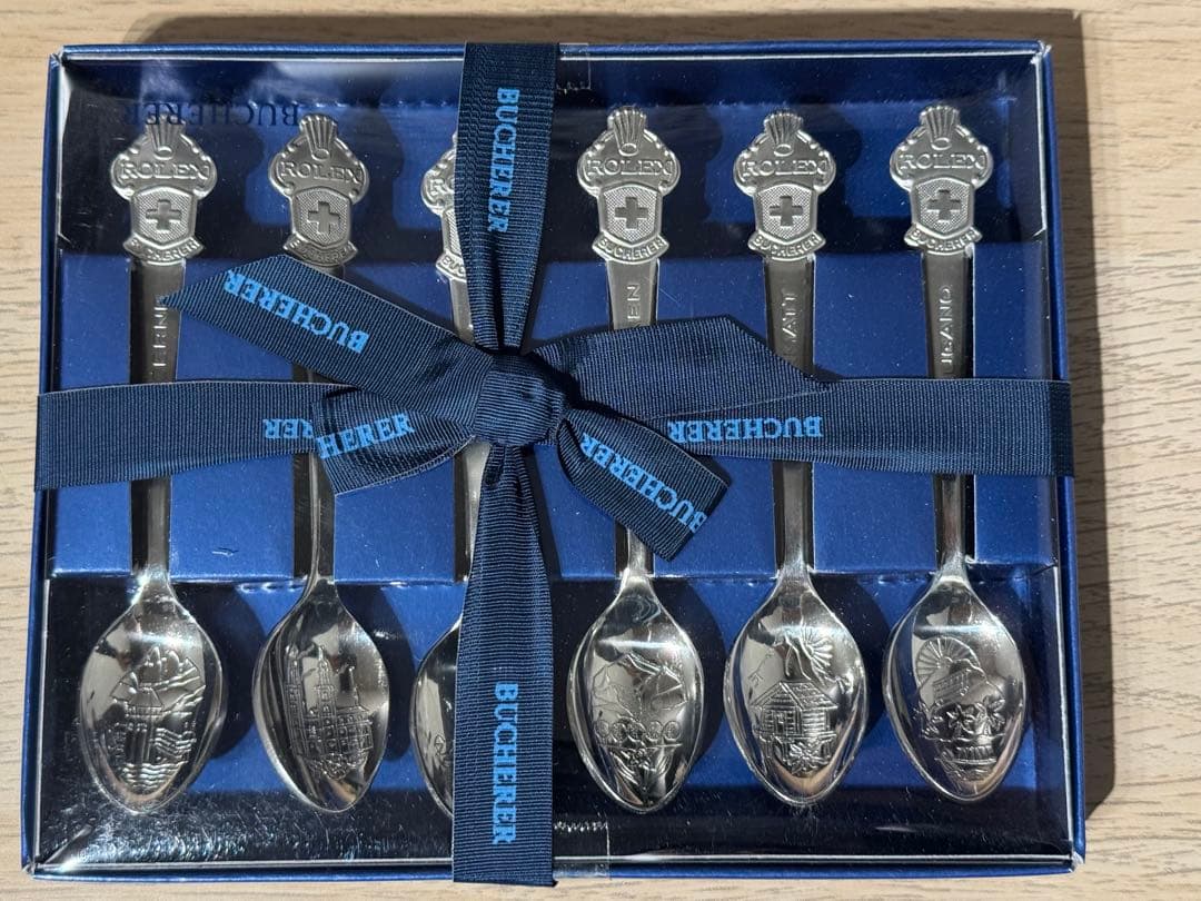 【未使用 非売品 】ROLEX BUCHERER カトラリースプーンセット