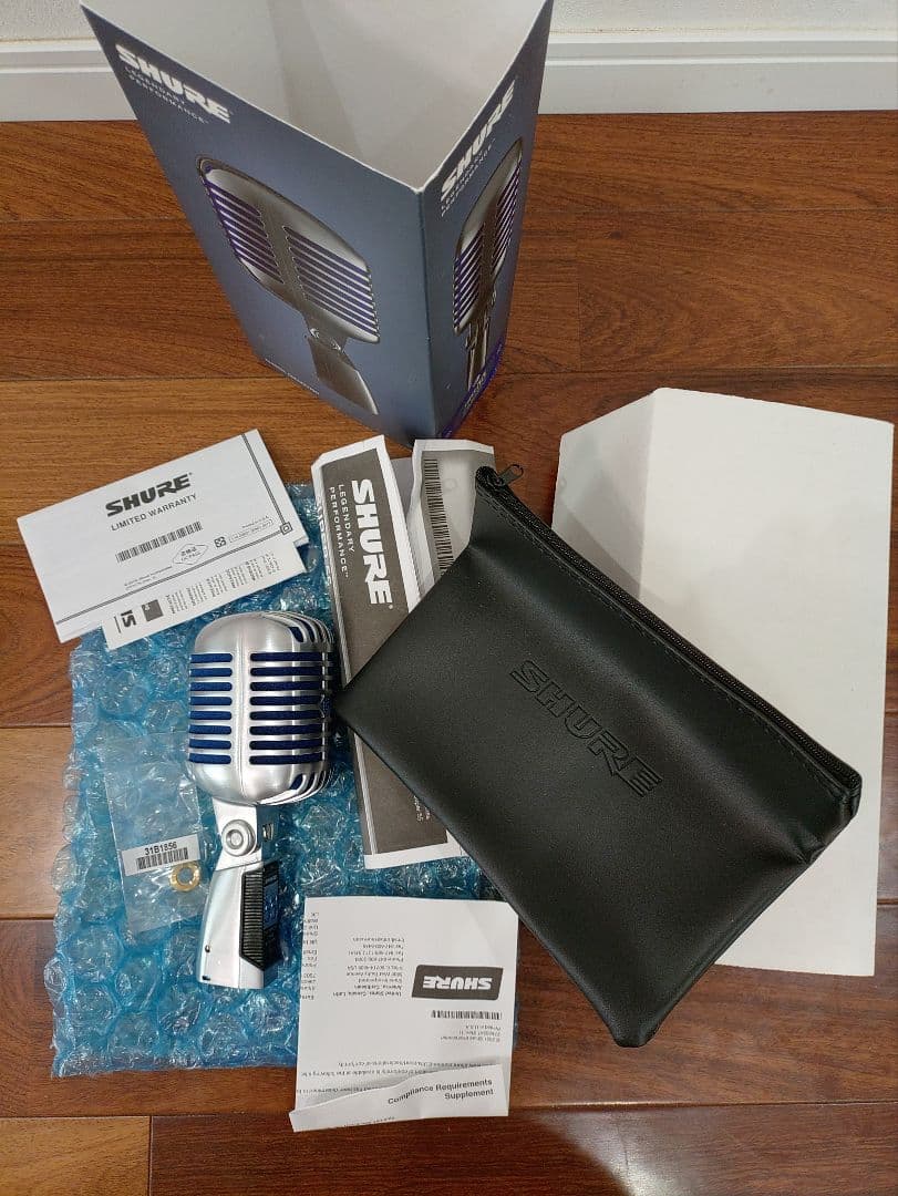 ガイコツマイク シュアー SHURE Super 55 ダイナミックマイク