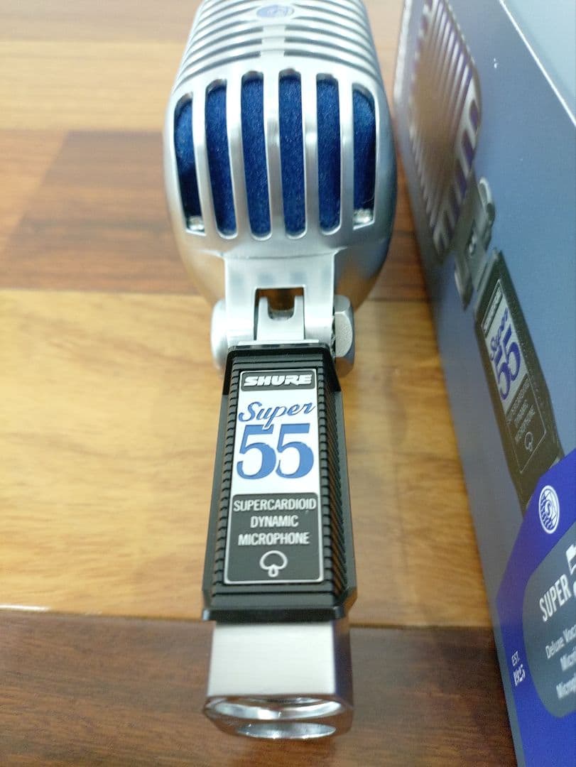 ガイコツマイク シュアー SHURE Super 55 ダイナミックマイク