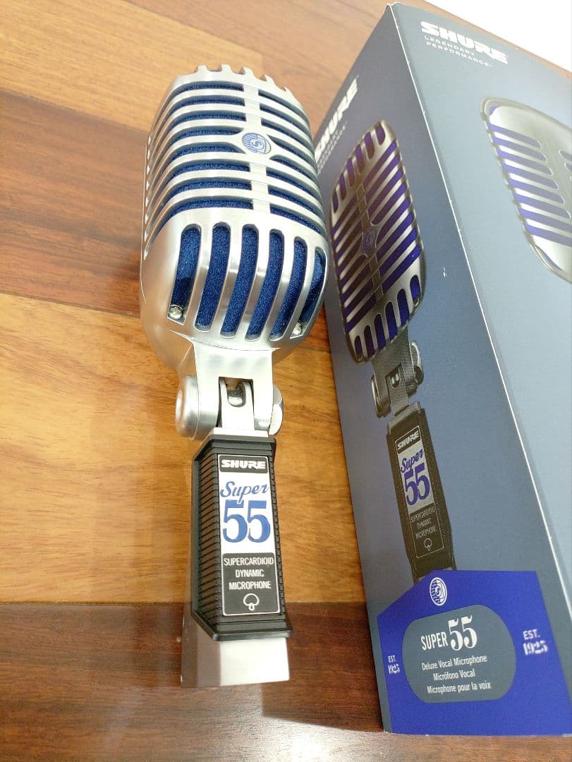 ガイコツマイク シュアー SHURE Super 55 ダイナミックマイク