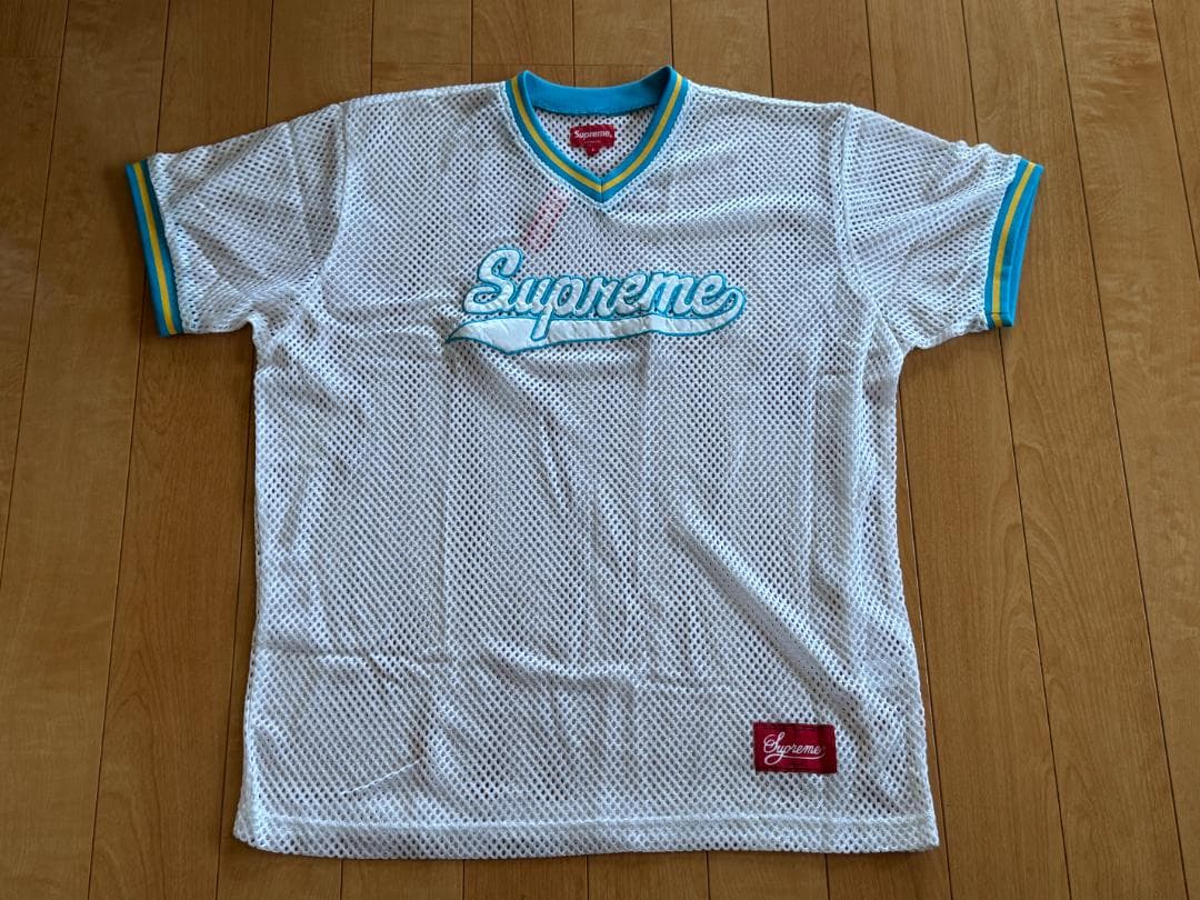 Supreme Mesh Baseball Top 18SS Lサイズ