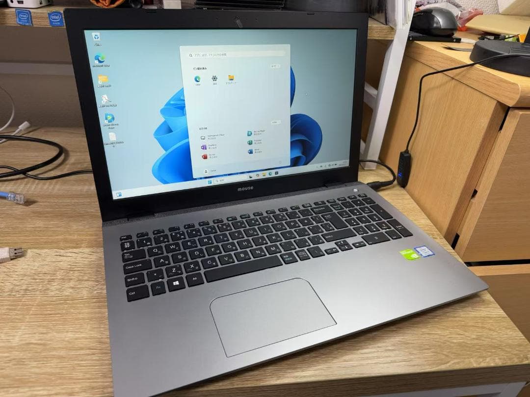 Mouse N500 i7 独立グラフィック　SSD+HDD Office付き
