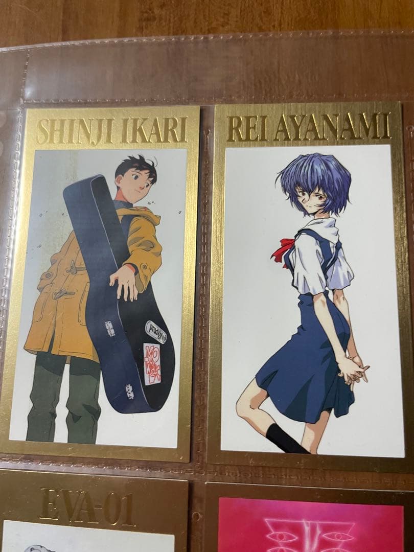 エヴァンゲリオン トレーディングカード 6枚セット