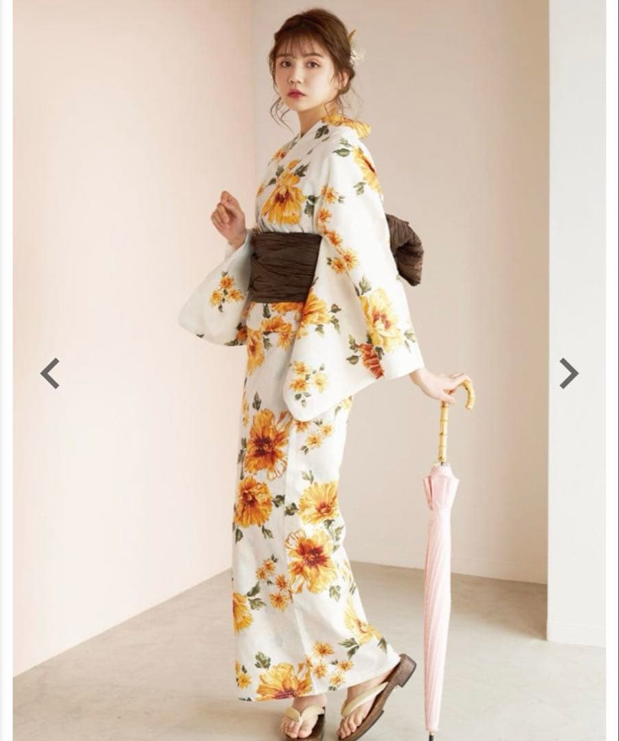 Dita 夏色の花重ね 浴衣セット