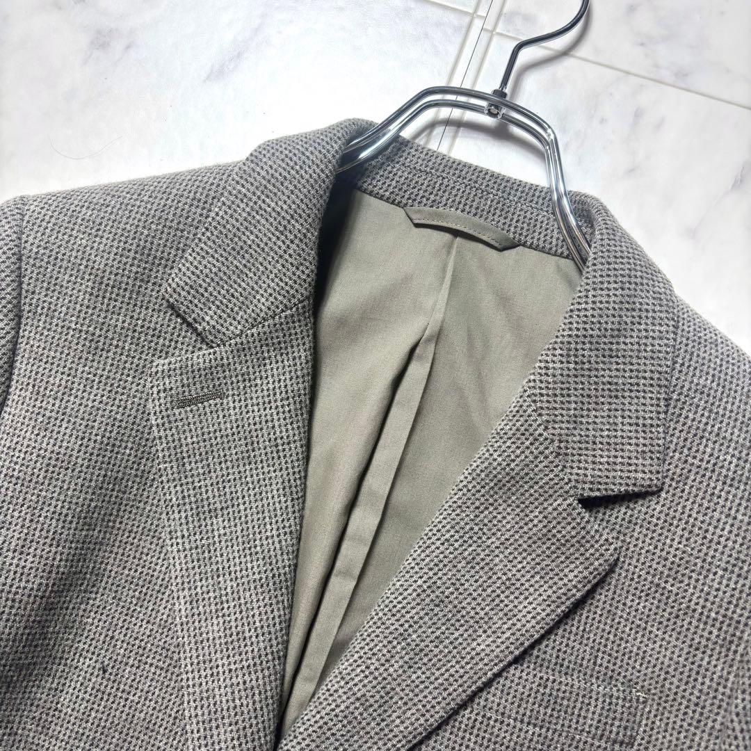 美品✨マーガレットハウエル ウール100% テーラードジャケット バーズアイ L
