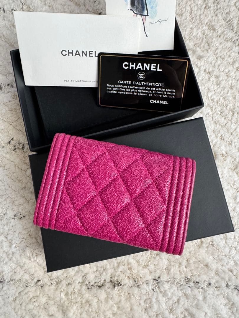 CHANEL ボーイシャネル　名刺入れ
